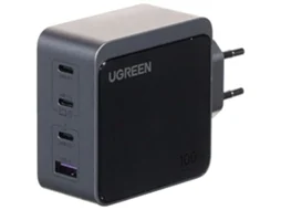 Carregador Rápido Ugreen Nexode S 100w 4 Portas Usb Tecnologia Gan Cinza