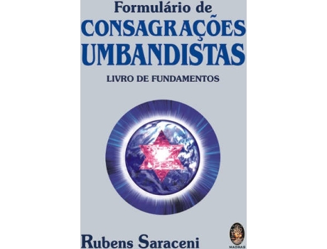 Livro Formulário de Consagrações Umbandistas - Livro de Fundamentos de Rubens Saraceni (Português)
