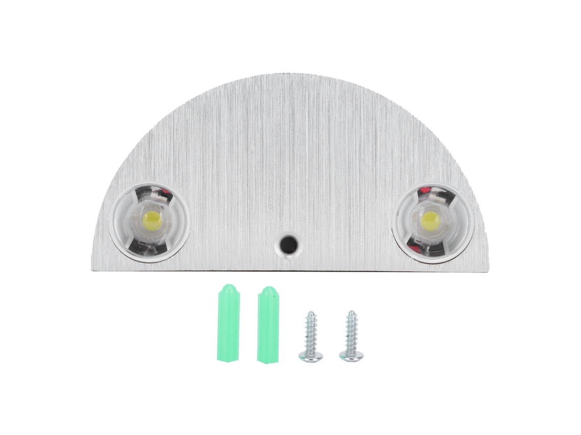 Luminária de Parede Moderna Semicircular de 9w CHABERLU