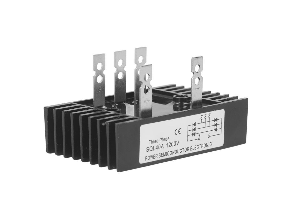 Puente Rectificador de Diodos Trifásico 1200v de Alta Potencia para Control Automático Y Maquinaria Cnc