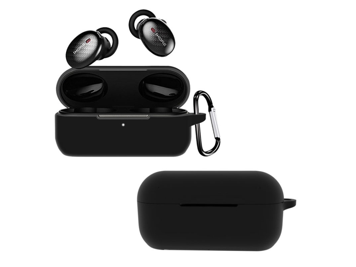 Capa Protetora Halinuia Silicone Cor Pura Modelo Ehd9001ta (compatível 1more Ehd9001ta, Silicone Simples Protetor)