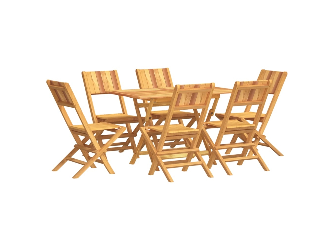 Garden Dining Set, Garden Dining Sets Vidaxl Marrom Madeira (n/a)