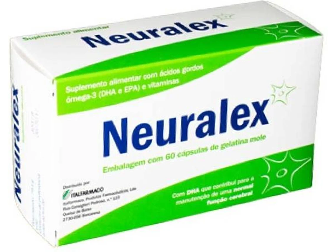 Cápsulas NEURALEX Suplemento. Moles 60Un.