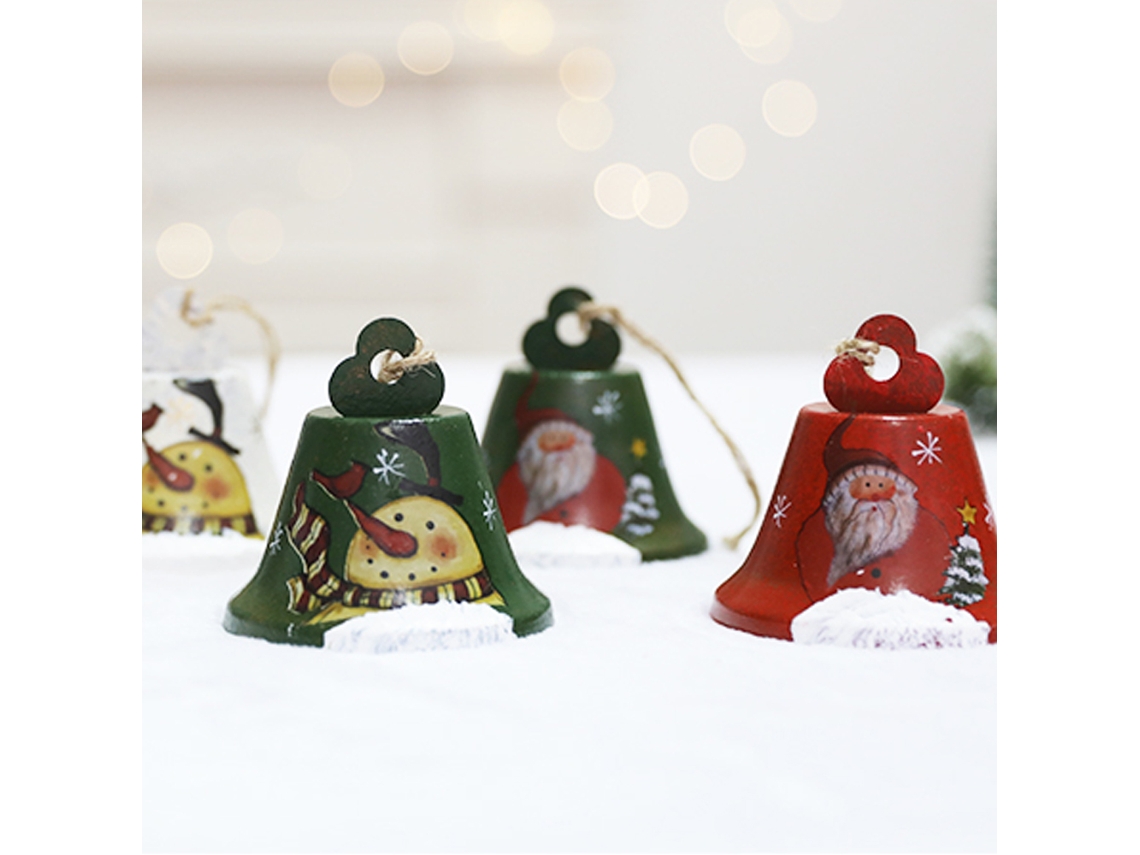 Pingente De Sino De Natal, Pingente De Árvore De Natal Aquaforge