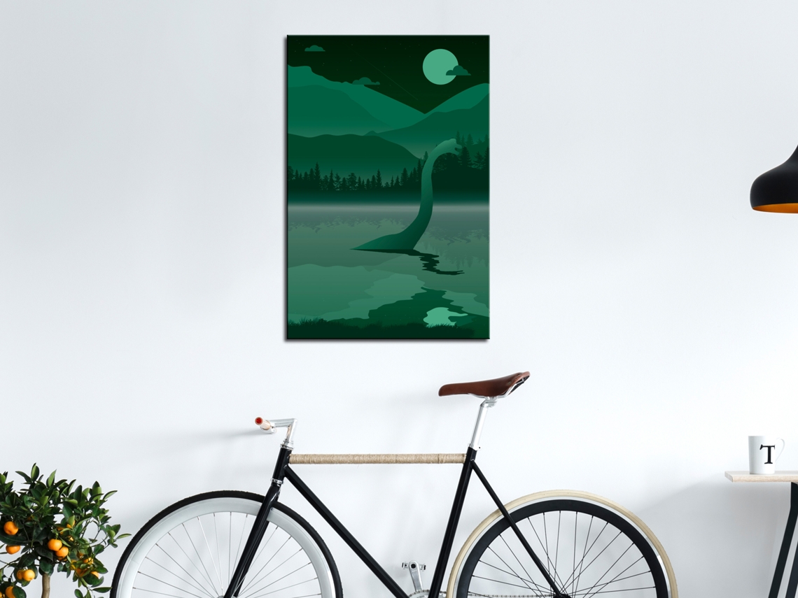 Quadro ARTGEIST Loch Ness (1 Part) Vertical (80x120)