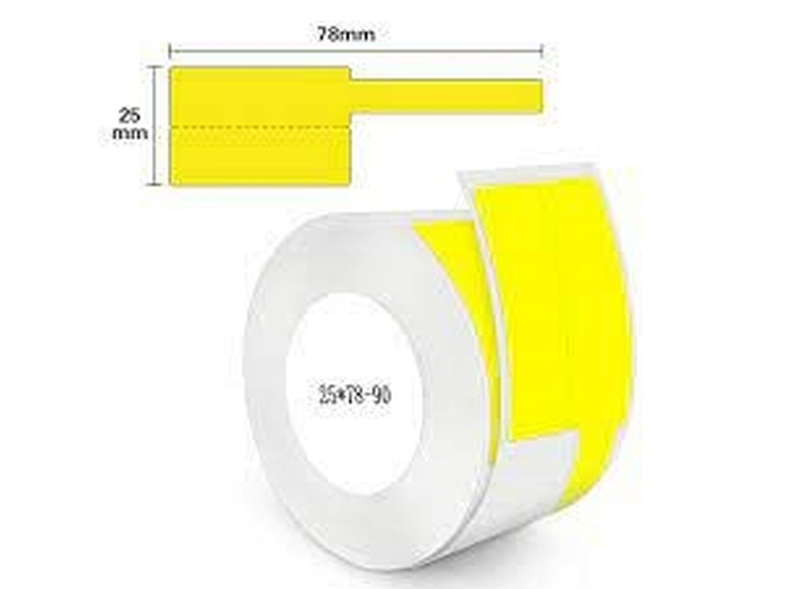 Fita de impressora de agulhas original NIIMBOT A2K18708101 (Fita de impressora de agulhas original - Amarelo - Papel)