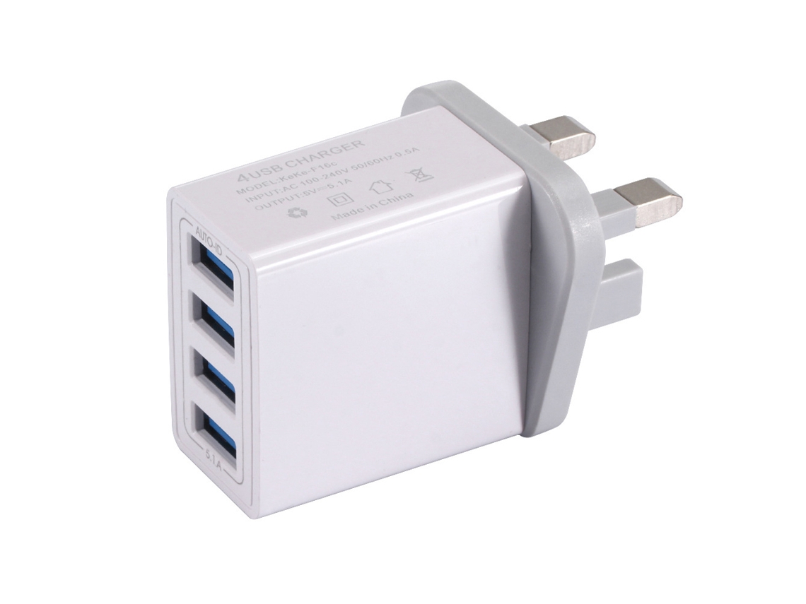 Carregador de Telefone Travel LAXISCREED 4usb Rápido