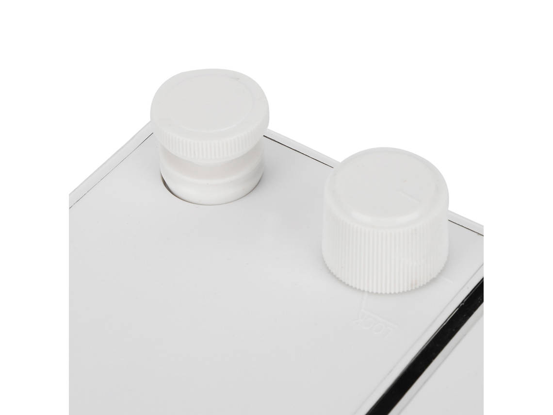Varal retrátil de parede de aço inoxidável Slowmoose para varandas internas (branco)