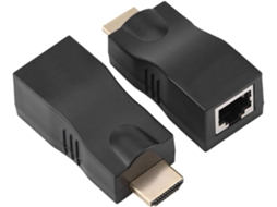 Conversor Hdmi Para Rj45, Extensor De Cabo Único Sem Perdas 30 M, 4k* 2k