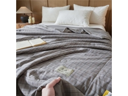 Colcha Acolchoada Fansu Capa de Cama Manta para Ar Condicionado Edredom Microfibra Conjunto Sofá Cobertor Toda