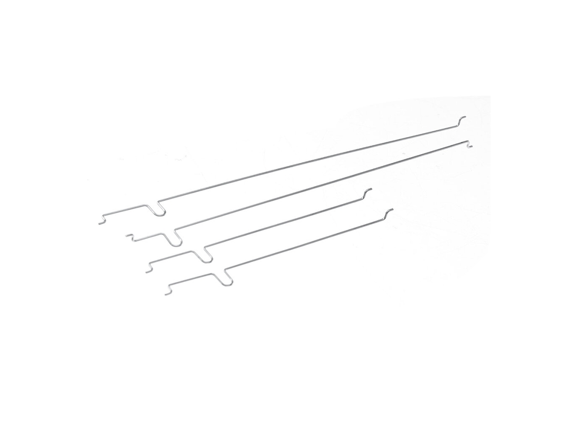 Conjunto De Varetas De Pressão Sobressalentes Para Avião Rc Volantexrc Mini F4u Com Envergadura De 400 Mm