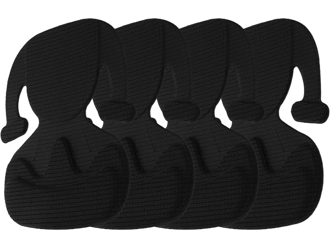 Conjunto De 4 Protetores Calcanhar Antiderrapantes, Sem Cola, Almofadas Confortáveis Para Sapatos De Salto Alto