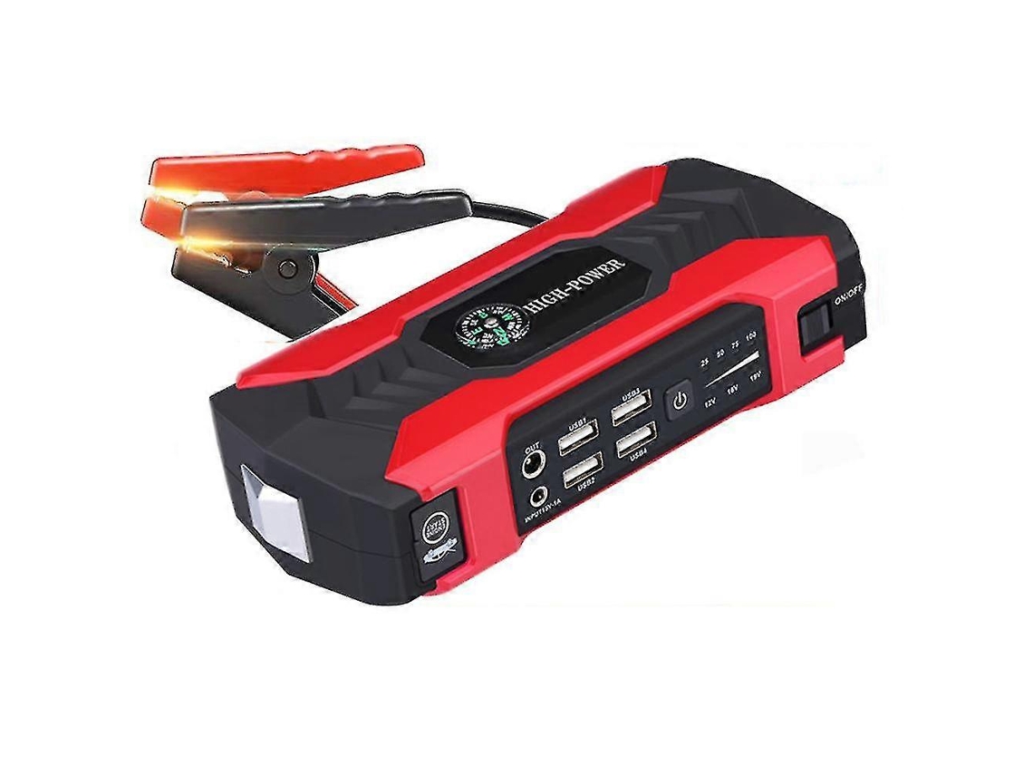 Carregador De Emergência Para Carro, Bateria De 12 V, Acendedor De Cigarros Olysi Shop