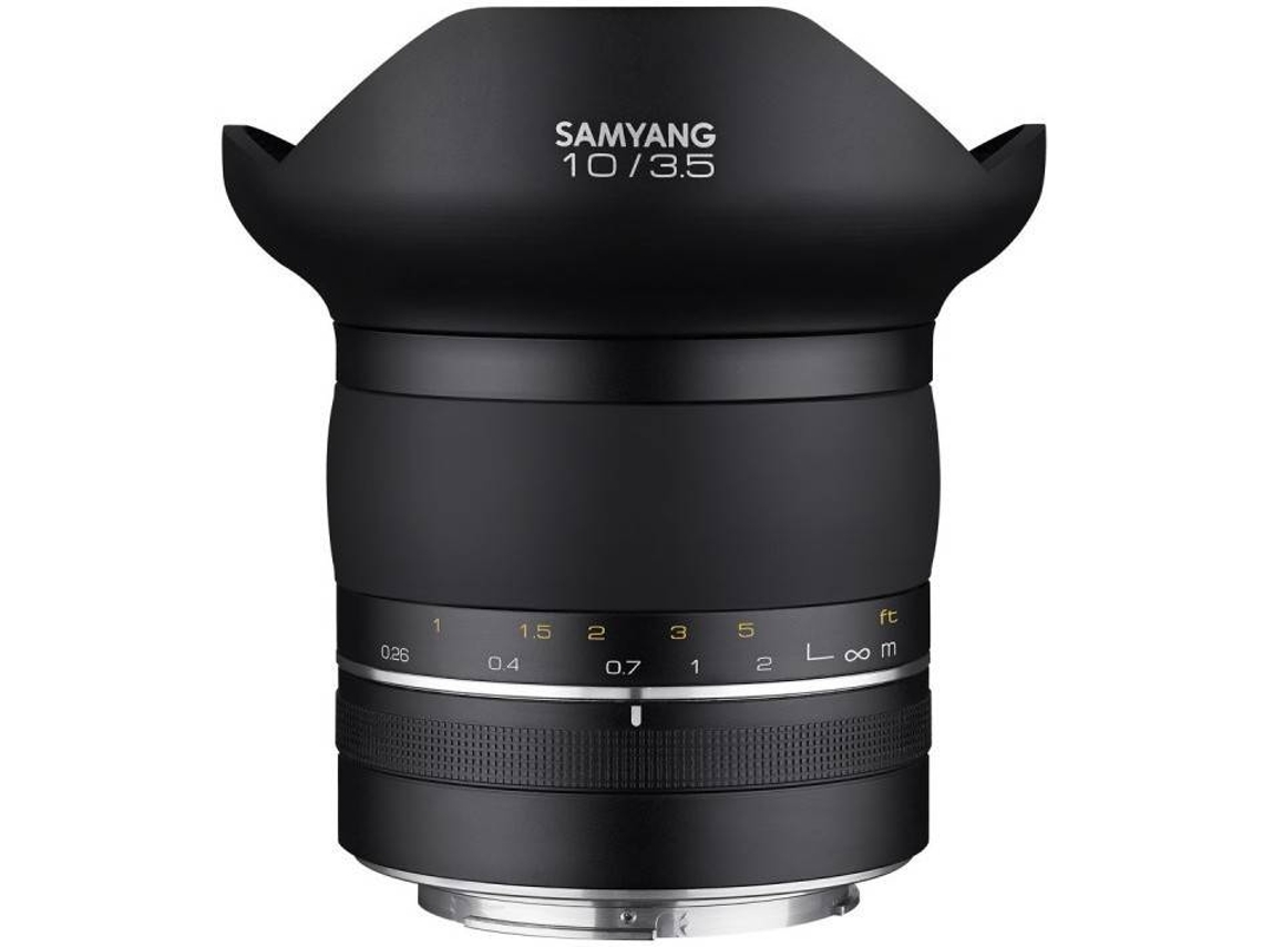 Objetiva SAMYANG XP 10mm F3.5 AE (Encaixe: Canon EF)