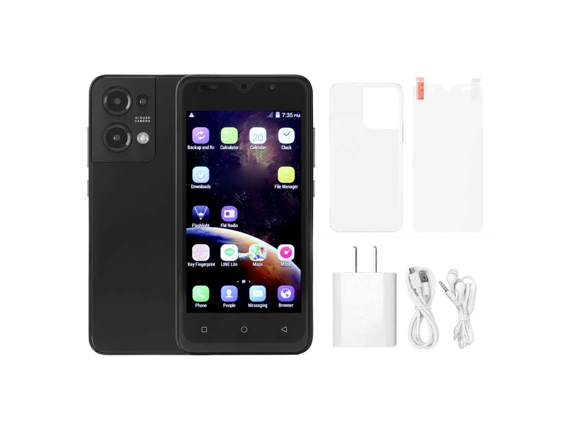 Smartphone Laxiscreed Com Câmara Dupla, Reconhecimento Facial E Tela De 5.0 Polegadas