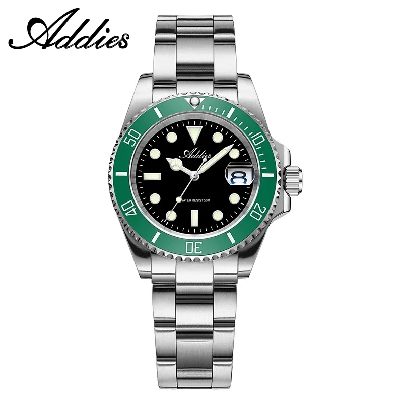Relógio De Luxo Feminino (verde), Movimento De Quartzo, Relógio Esportivo Luminoso À Prova D'água