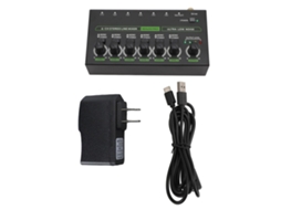 Mixer Mini Profissional EOOCOO (6 canais, iluminação rgb)