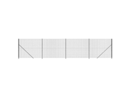 Cerca de Malha de Arame com Flange 1.4X10 M Antracite VIDAXL
