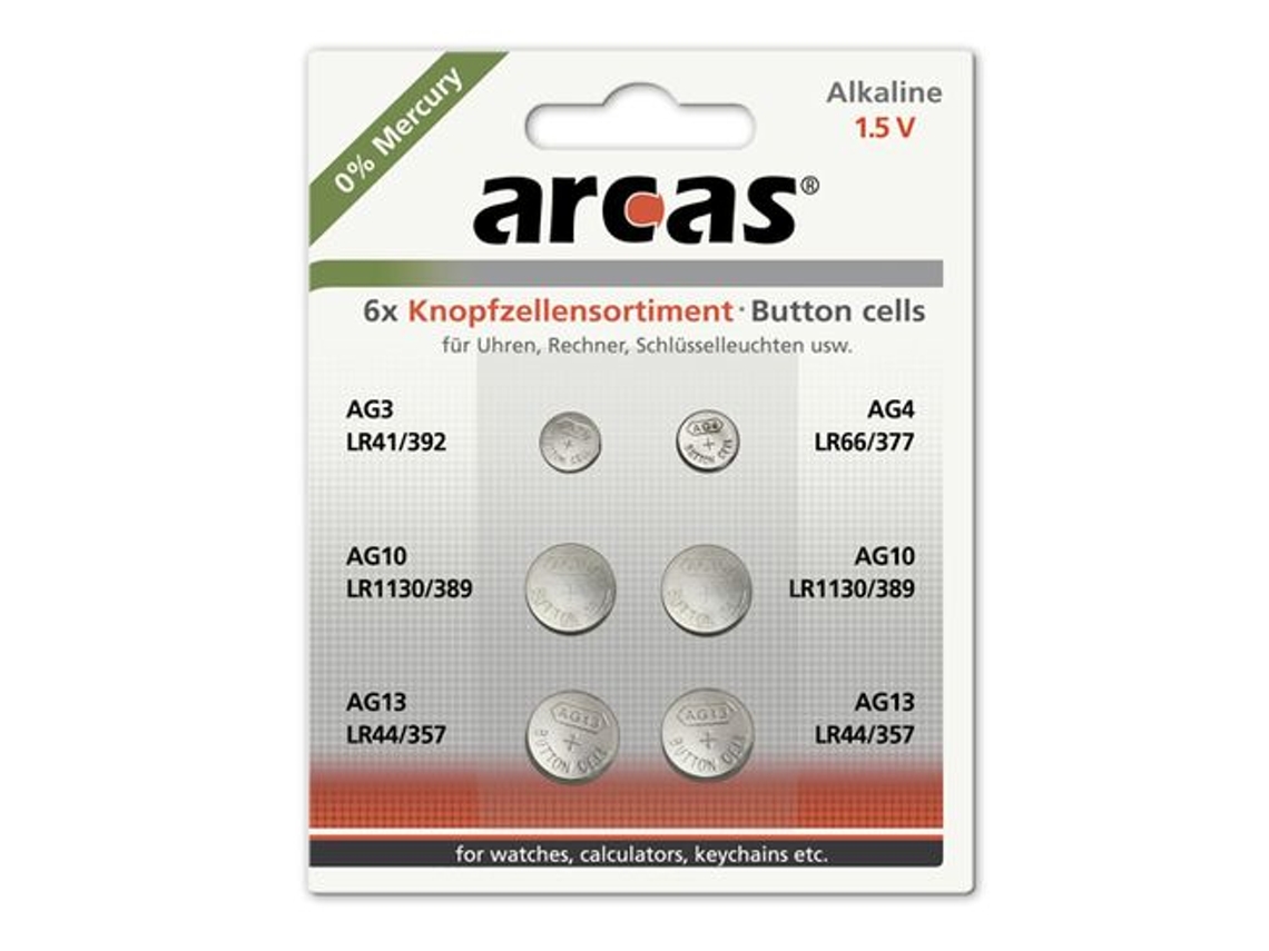 Pilhas ARCAS 127 50600