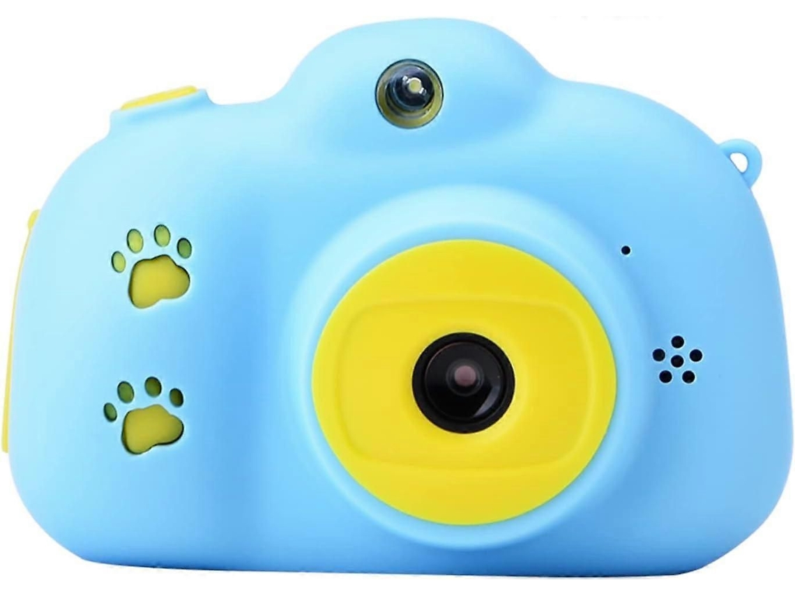 1 Câmera Digital Infantil Nova, Câmera Digital com Flash, Mini Câmera Digital Infantil ELECTVAULT1 (azul)