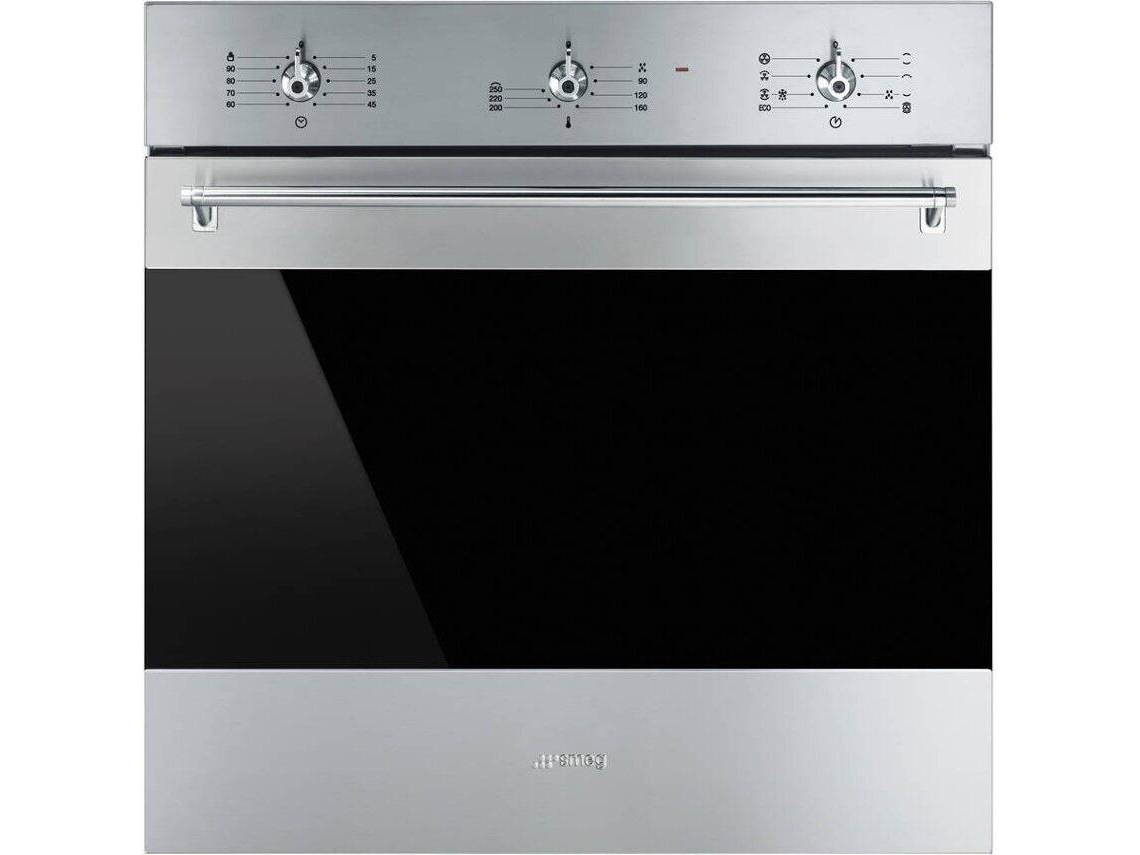 Forno SMEG Classica SF6388X (70 L - 59.7 cm - Hidrolítico - Inox)