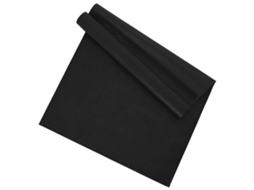 Conjunto 1 Tapete De Proteção De Piso Vidaxl Preto Pvc (183 X 122 X 0,6 Cm)
