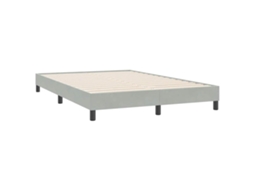 Bed Frame, Bed Frames Vidaxl Cinzeto Veludo (160 X 220 Cm)