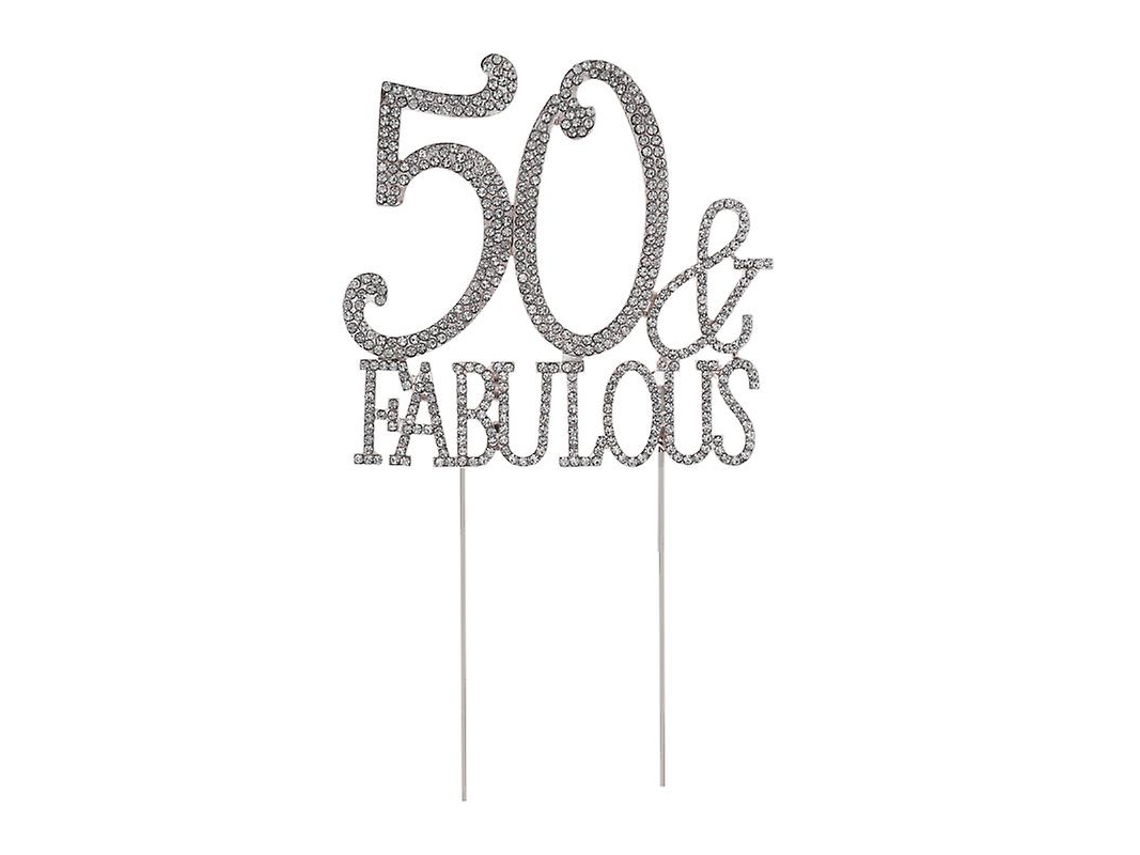 50pcs 50 Topo De Bolo