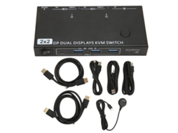 Switch Kvm Displayport LAXISCREED 8k 30hz Usb 3.0