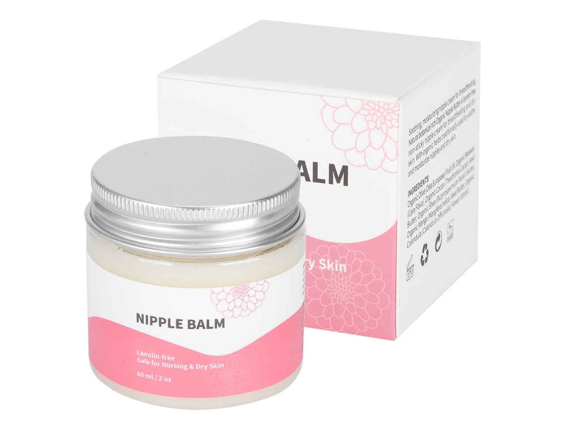 Bálsamo Hidratante Para Mamilos De Mulheres Em Amamentação 60ml, Previene Rasgaduras Vante