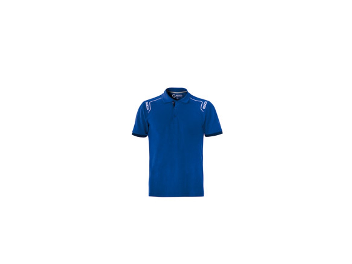 Polo Tech Stretch Azul Sz
