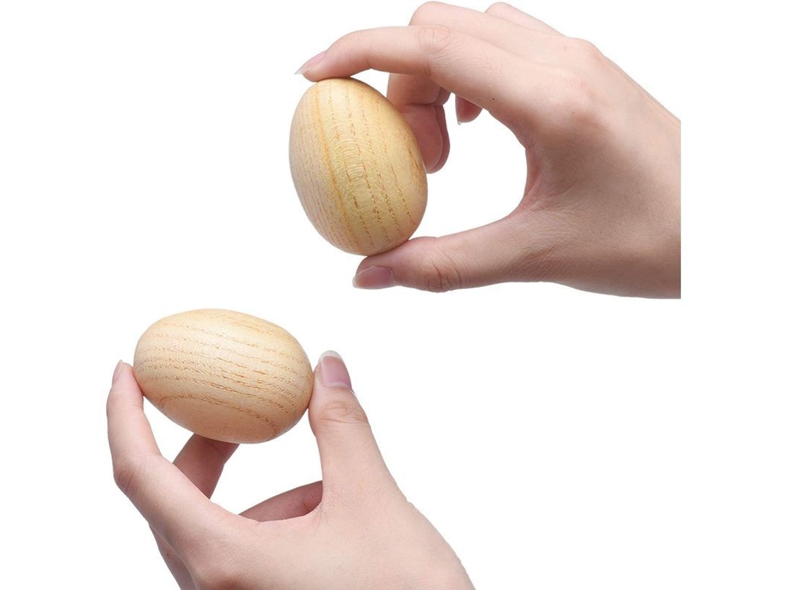 2026 2 Xilófonos de Madera Natural, Tambores de Percusión Musical para Bebés, 4 Cm X 6 Cm