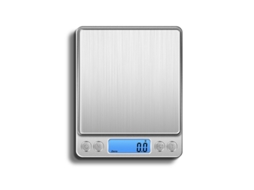 Balança de cozinha AQUAFORGE, com função de contagem, 5 Kg/0,1 G