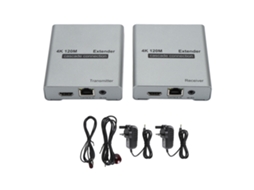 Extensor Kvm Ip Com Extensão De Vídeo Hd E Conexão Usb