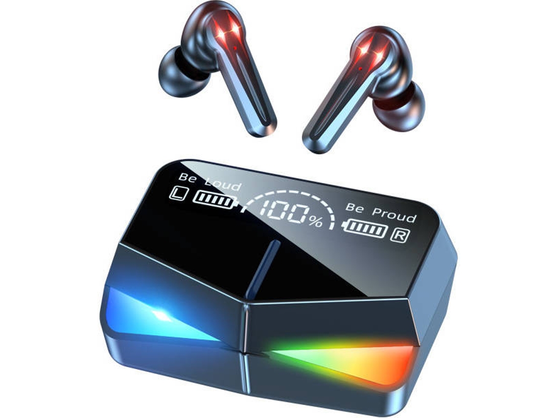 Auriculares Bluetooth True Wireless M28 (In Ear - Microfone - Preto)