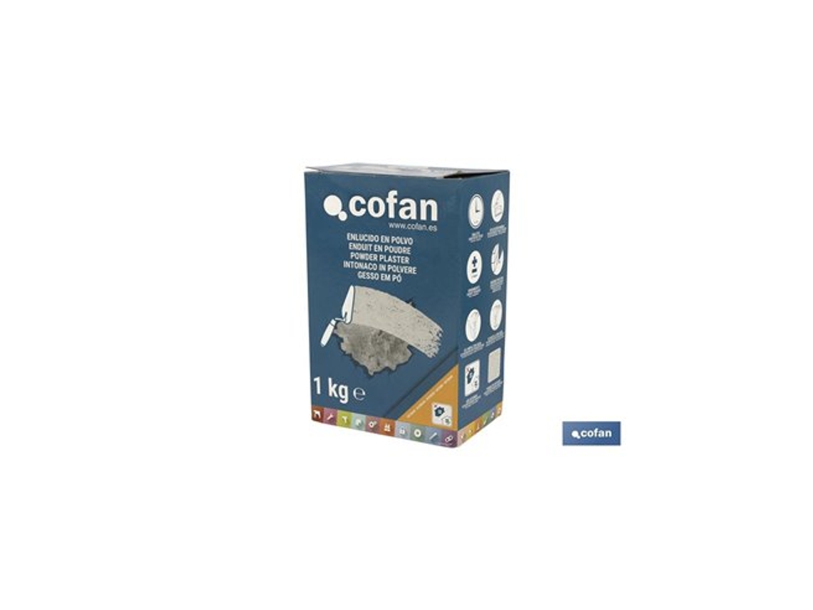 Gesso Em Pó Para Interior 1 Kg Cofan