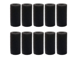 10 esponjas de reposição LINJOU para filtros de aquário, 6x3.5cm