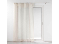 Cortina Voile Com Laços ''norine'' 140x240cm Natural
