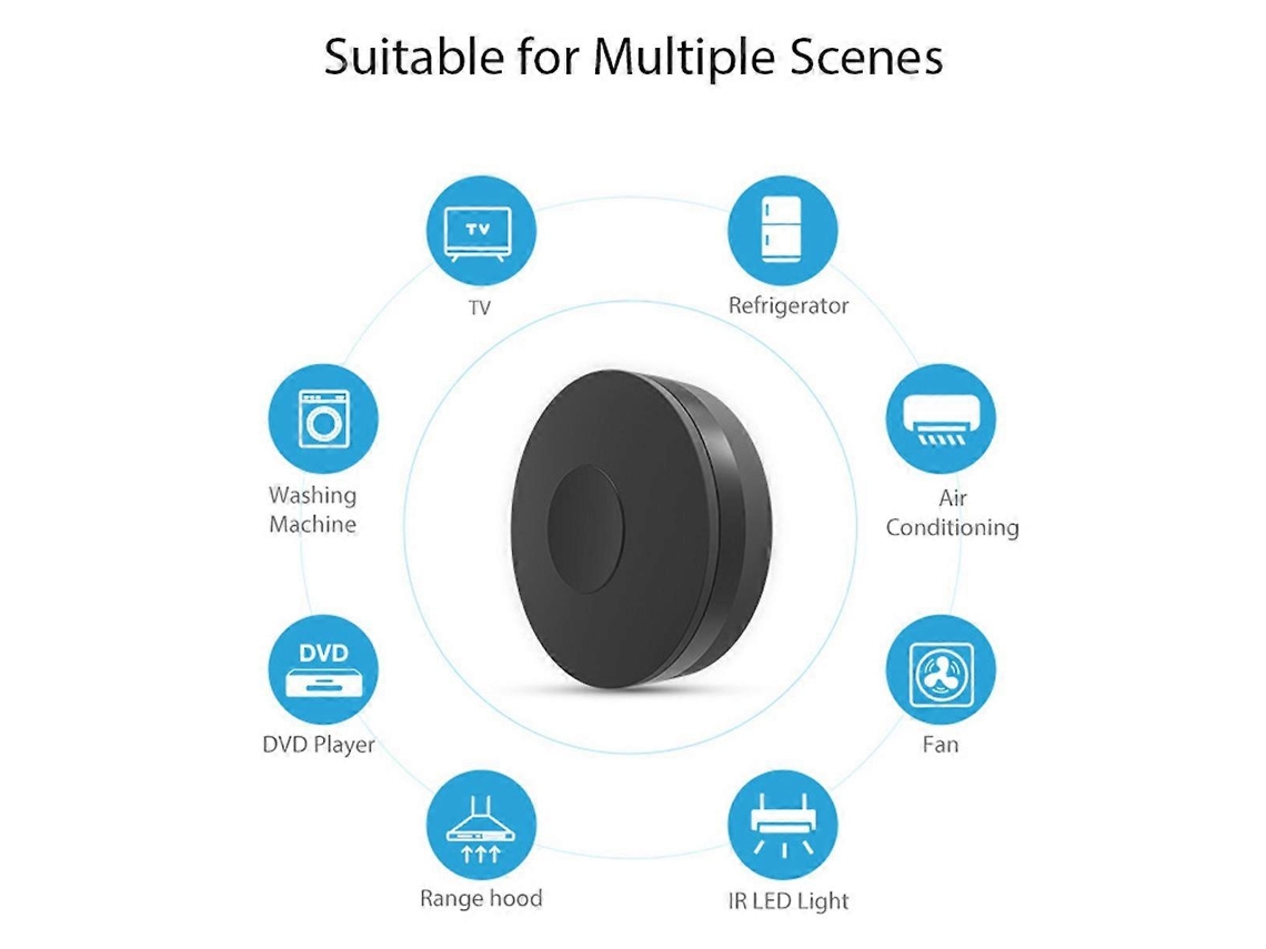 Tuya Smart Wifi Ir Controle Remoto Casa Inteligente_glo