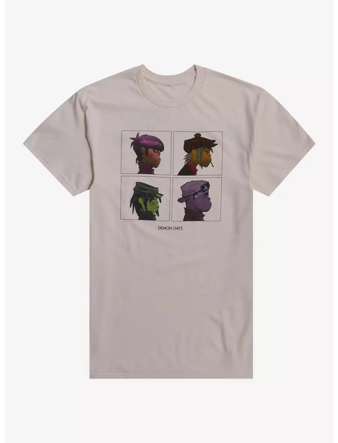 Gorillaz Demon Days Album Cover Grid T shirt Unisex Adults Size:xl ROCKINSTONE
