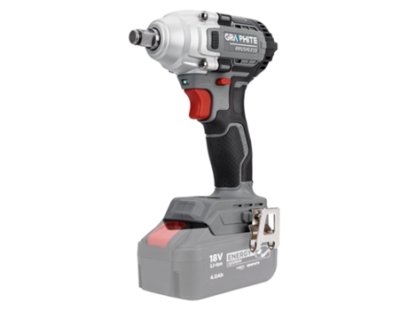 Chave de Impacto Brushless 18v, 330nm, 1/2, Energia, S/Bateria Grafite