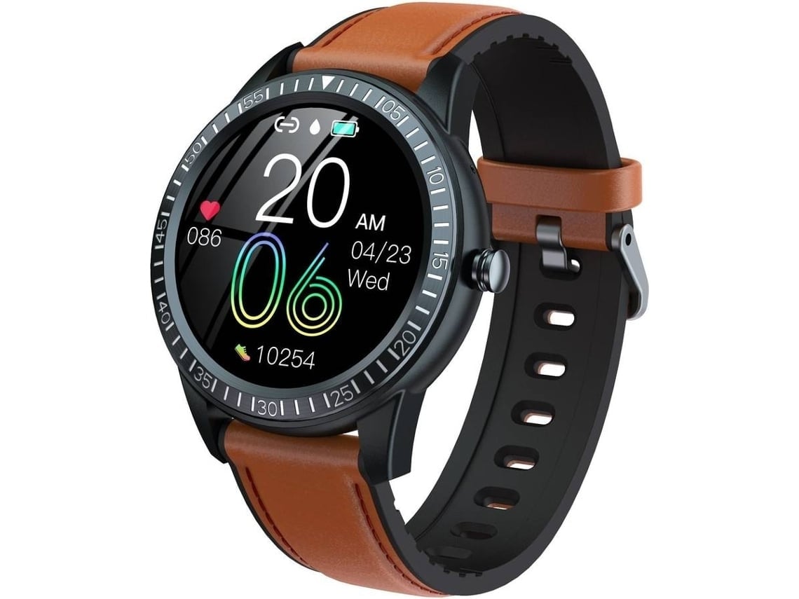 Smartwatch ALIMENTATION Yiz743 Castanho