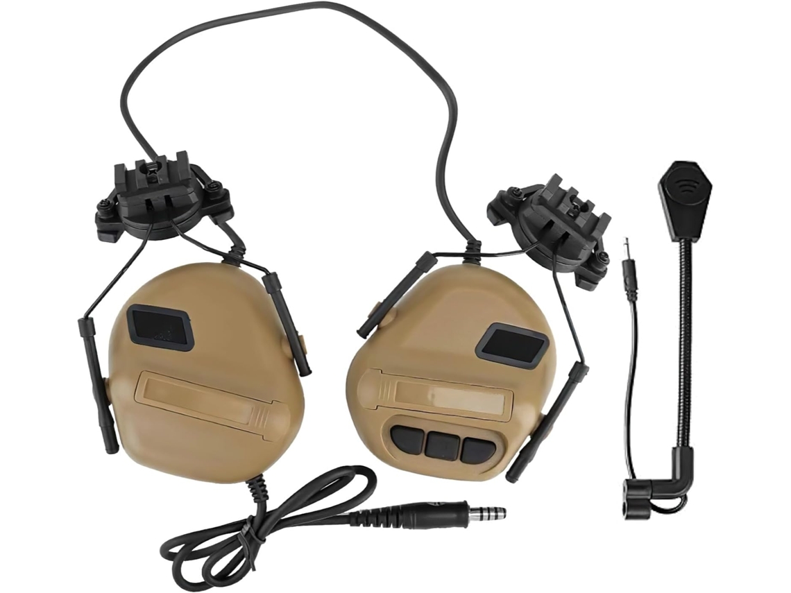 Fone de Ouvido com Microfone Ajustável, Suporte Giratório e Confortável | S/MARCA