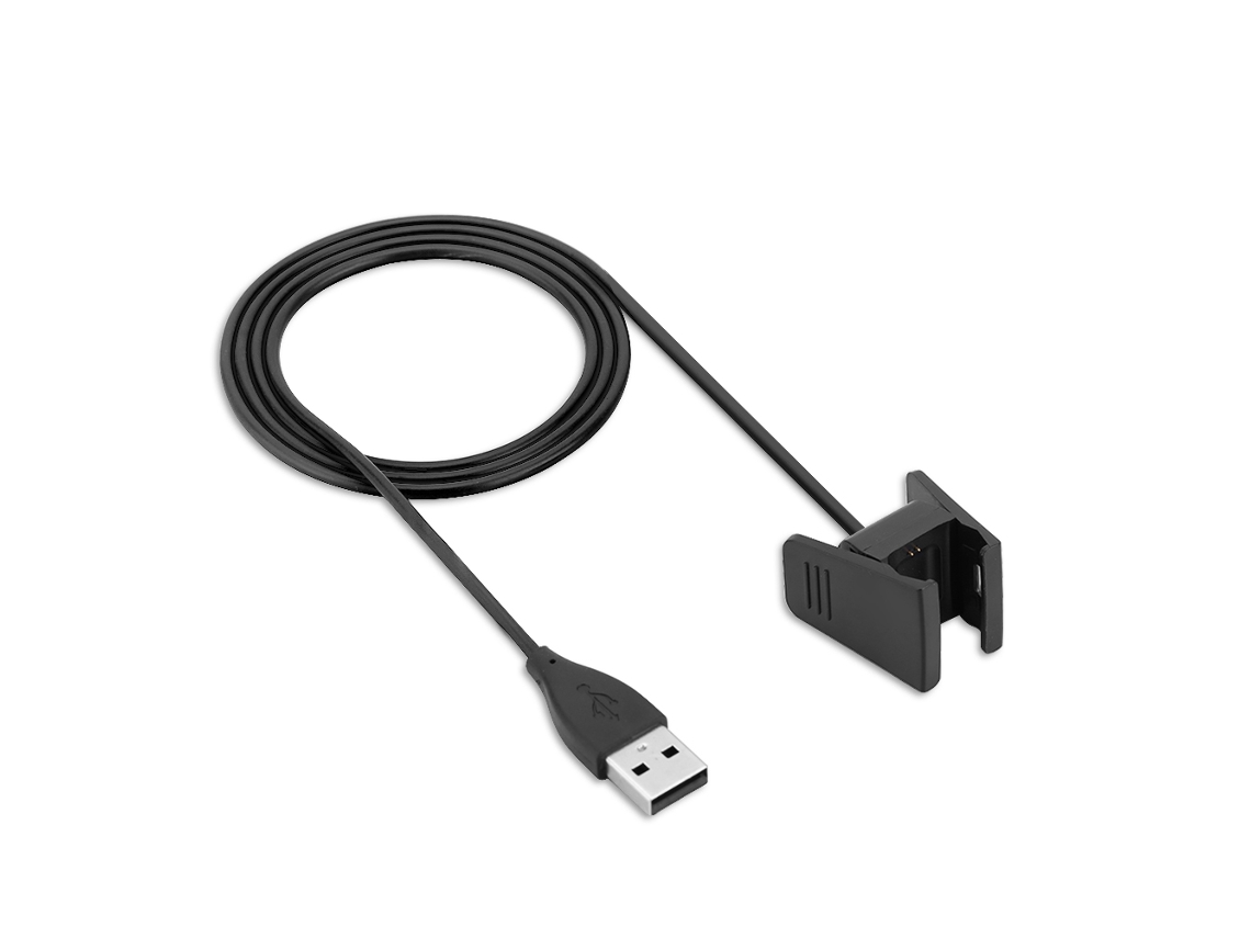 Carregador EOOCOO com Proteção de Chip para Fitbit Charge2