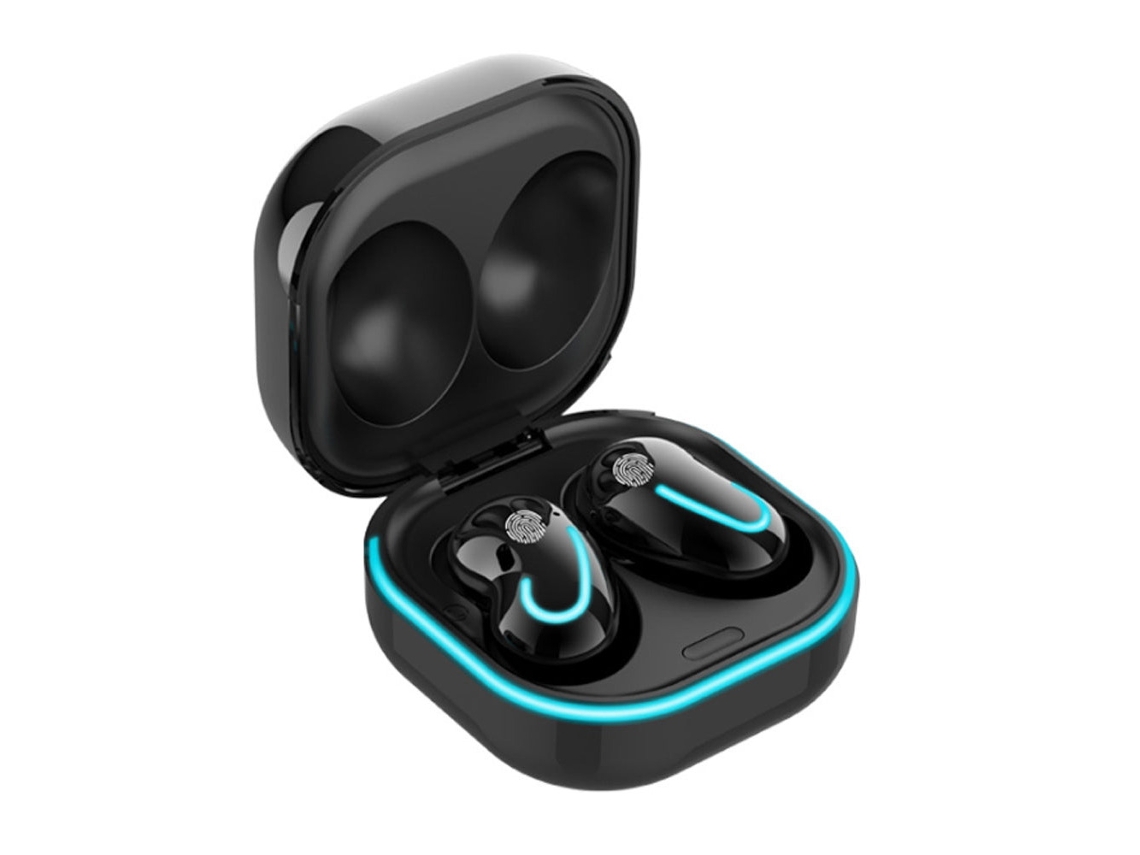 Fones De Ouvido Sem Fio Tws 5.1 Mini Touch Bluetooth Com Estojo De Carregamento Usb - Preto