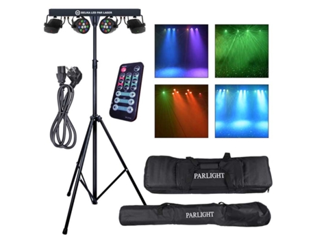 Kit de iluminação de feixe de laser LED Par Light4me