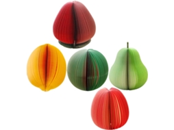 Peças Bloc-notes Frutas Autocolantes Mémo Portables Papier Compact For École Bureau Maison Formes Pastèque