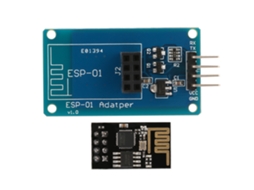 Módulo Transceptor Sem Fio Wi fi Serial Esp8266 Esp 01 com Adaptador