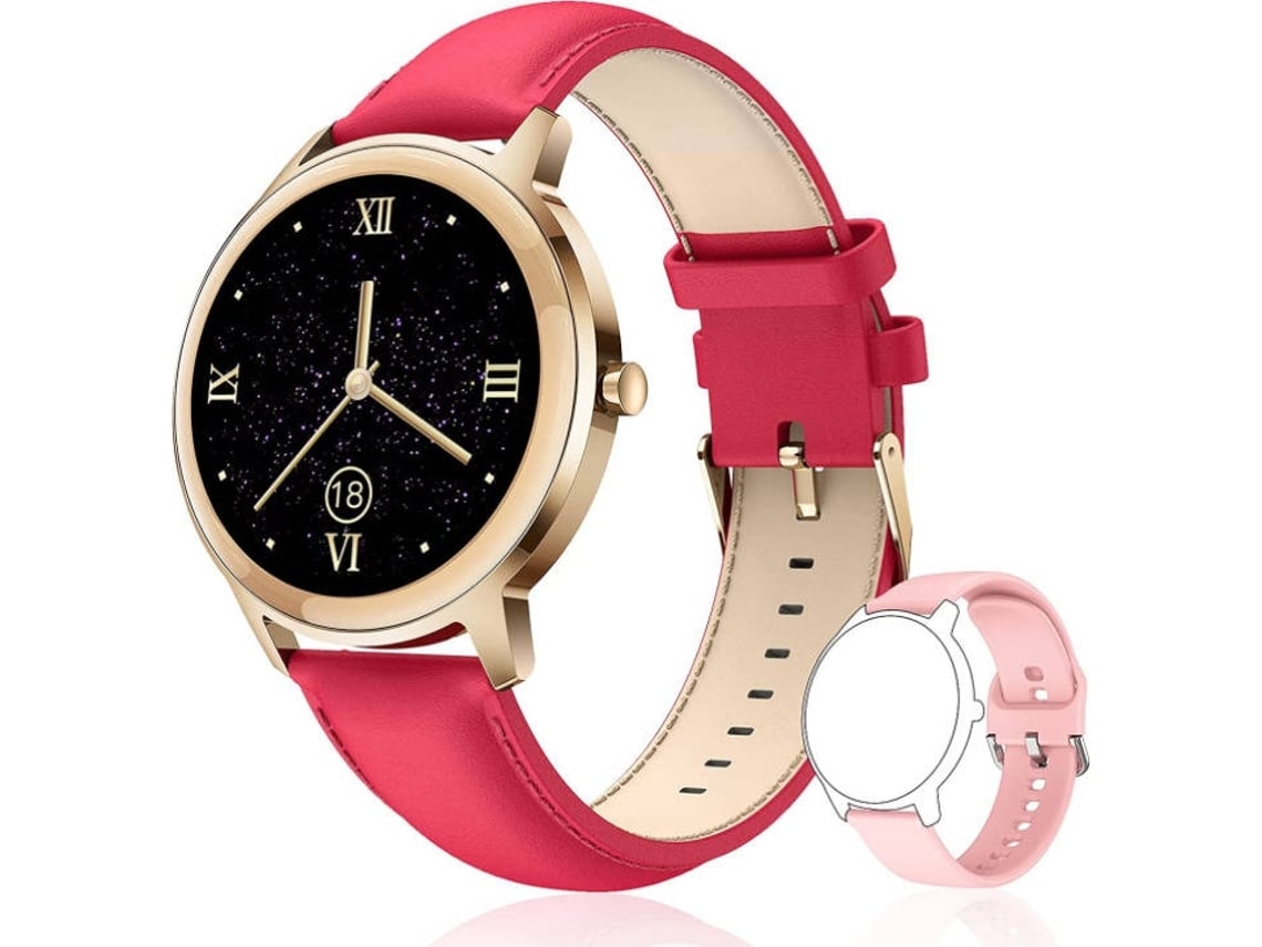 Smartwatch ENZONS Vermelho