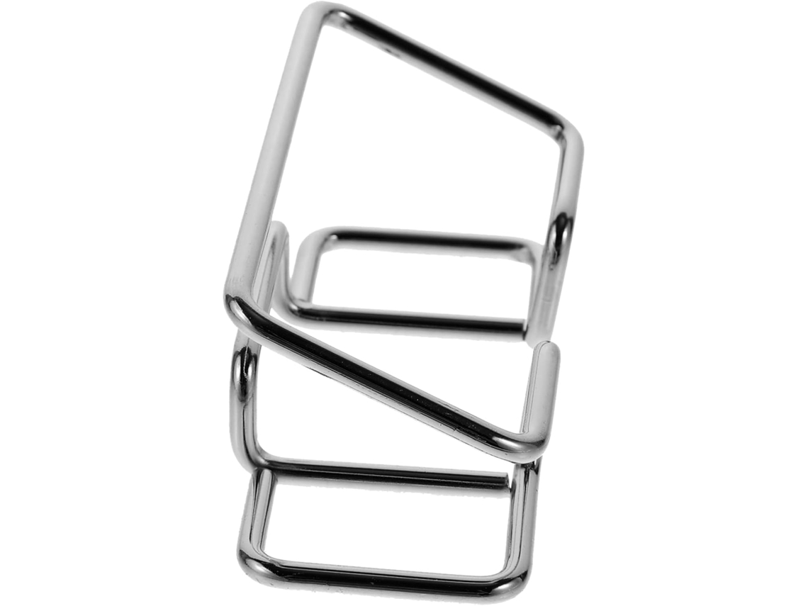 Porta Cartões De Metal Para Mesa, Expositor Durável E Fácil De Limpar Para Escritório Gokoco